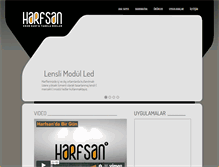 Tablet Screenshot of harfsan.com